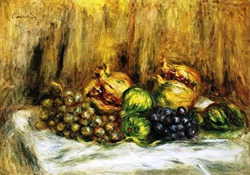 Natureza morta com uvas (Pierre-Auguste Renoir) - Reprodução com Qualidade Museu