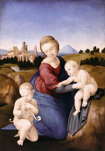 A Madonna Esterhazy (Rafael) - Reprodução com Qualidade Museu