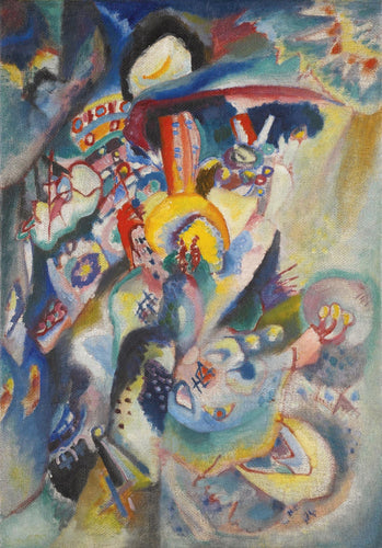 Moscou II (Wassily Kandinsky) - Reprodução com Qualidade Museu