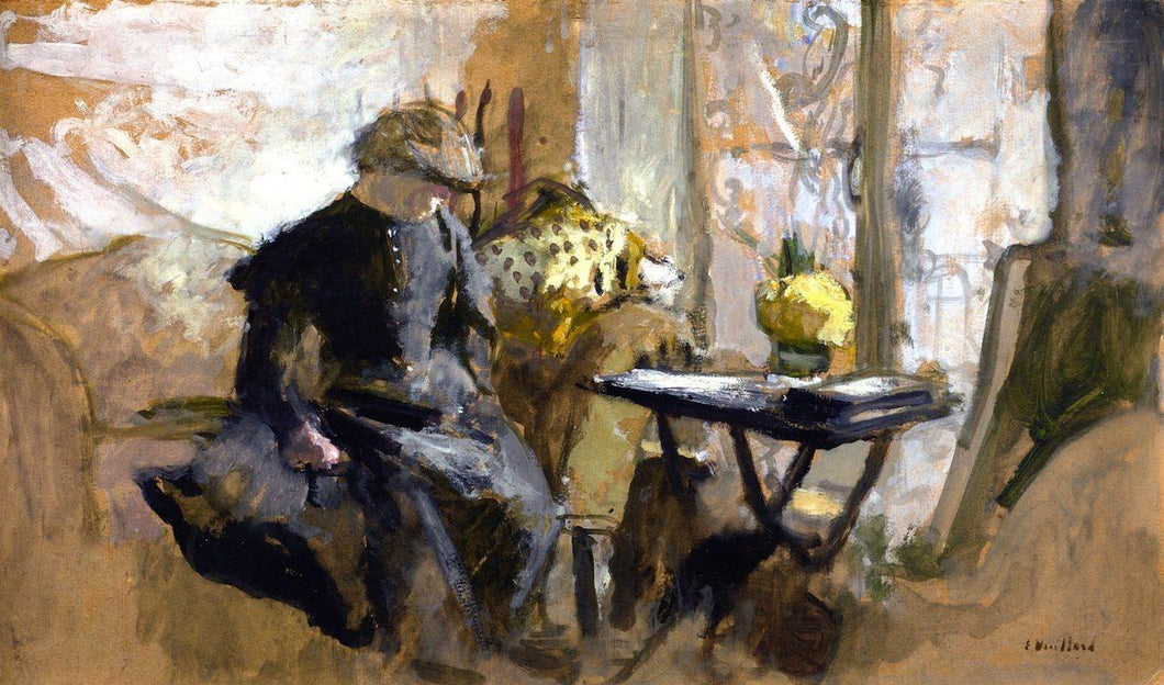 Canto do estúdio - Edouard Vuillard