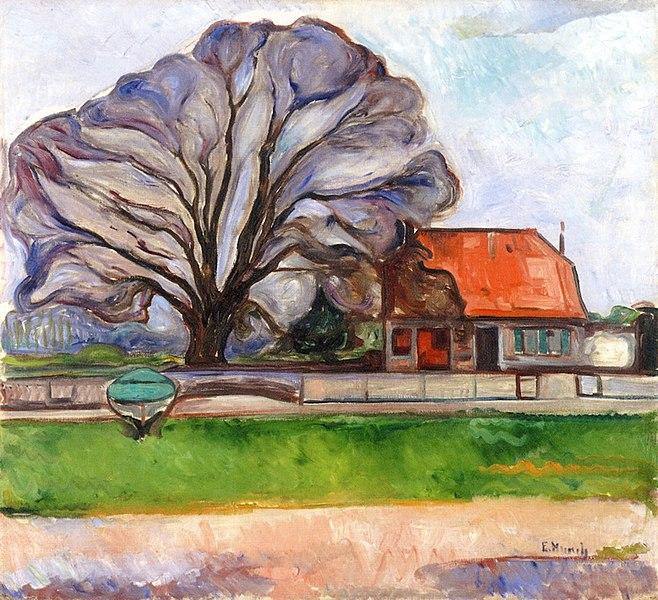 Paisagem de Travemunde (Edvard Munch) - Reprodução com Qualidade Museu