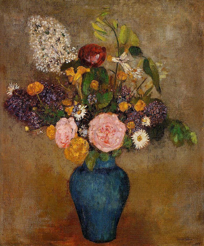 Vaso de flores (Odilon Redon) - Reprodução com Qualidade Museu