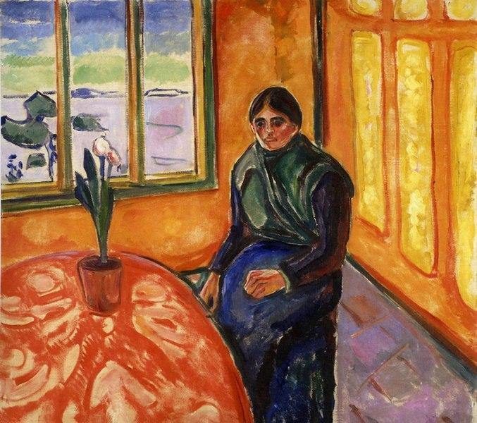 Melancolia, Laura (Edvard Munch) - Reprodução com Qualidade Museu