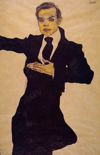 Retrato do pintor Max Oppenheimer - Replicarte