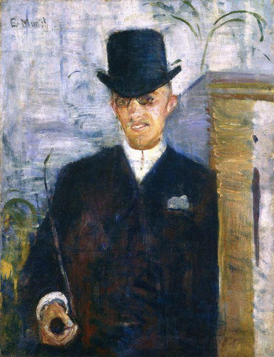 Klemens Stang (Edvard Munch) - Reprodução com Qualidade Museu