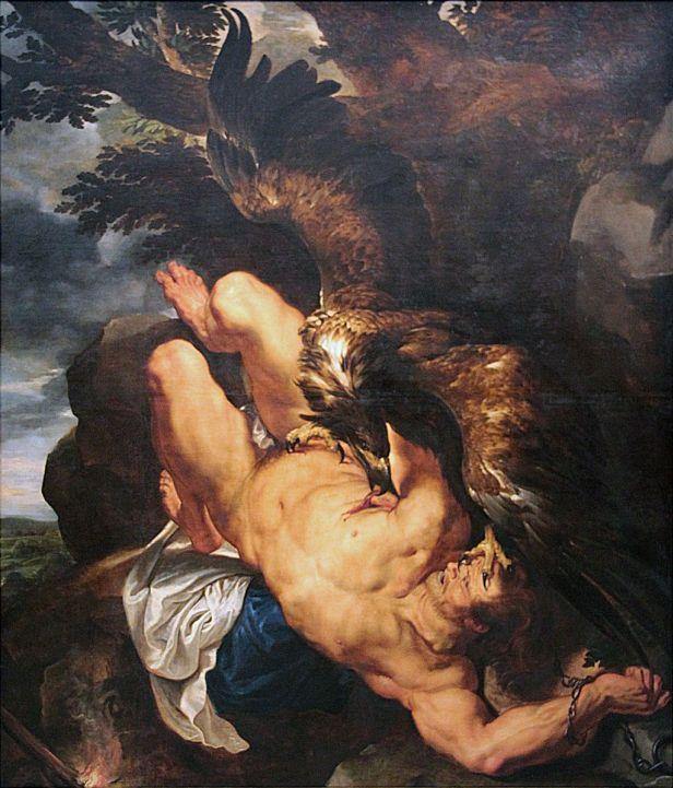Prometheus Bound (Peter Paul Rubens) - Reprodução com Qualidade Museu