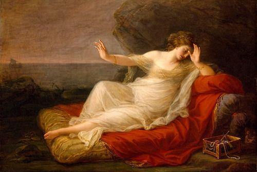 Ariadne Abandonada por Teseu em Naxos - Replicarte