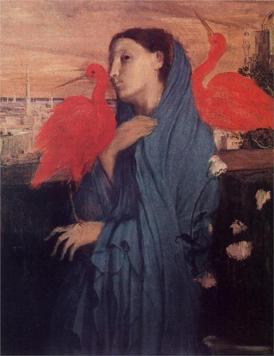 Mulher em um terraço (Edgar Degas) - Reprodução com Qualidade Museu