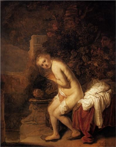 Susanna (Rembrandt) - Reprodução com Qualidade Museu