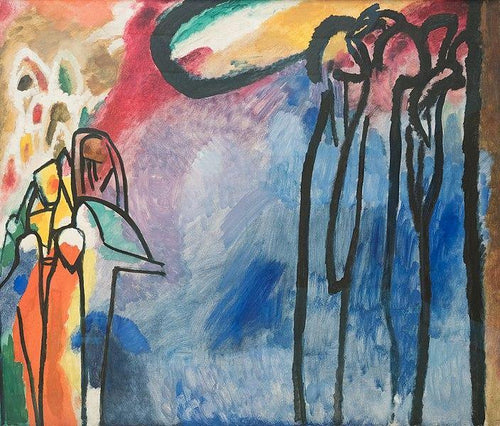 Improvisação 19 (Wassily Kandinsky) - Reprodução com Qualidade Museu