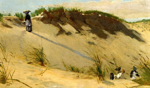 A duna de areia (Winslow Homer) - Reprodução com Qualidade Museu
