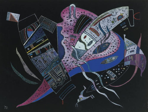 Concentre (Wassily Kandinsky) - Reprodução com Qualidade Museu