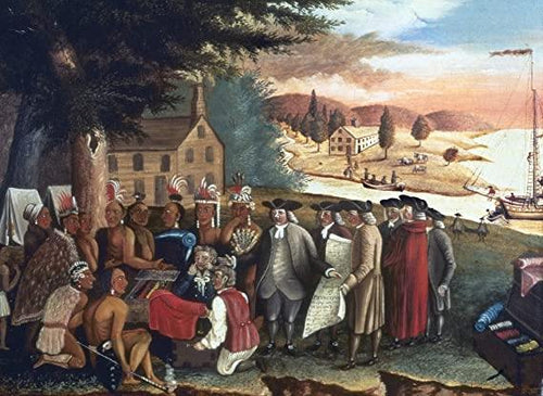 Tratado de Penn com os índios - Replicarte