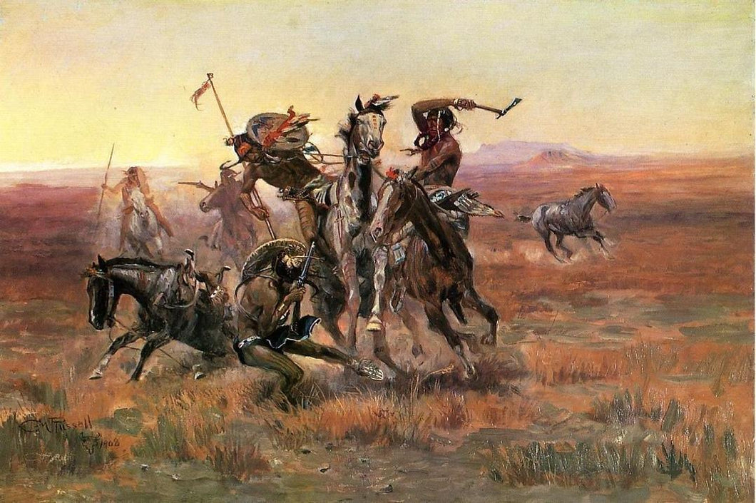 Quando os Blackfeet e Sioux se encontram - Replicarte