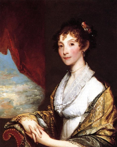Ann Brewster Stow (Gilbert Stuart) - Reprodução com Qualidade Museu