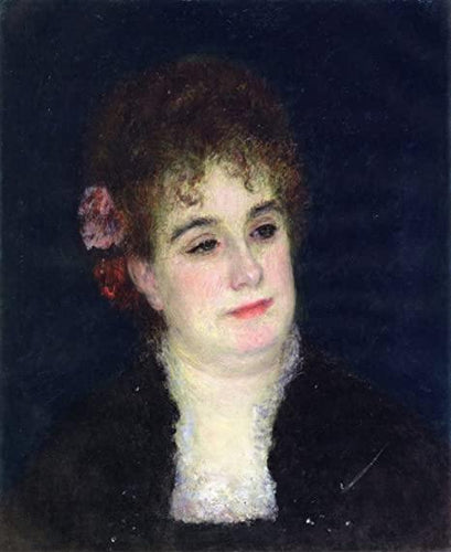 Retrato de Madame Charpentier (Pierre-Auguste Renoir) - Reprodução com Qualidade Museu