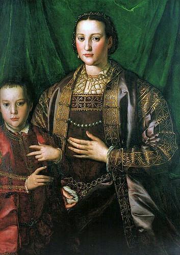 Eleonora Di Toledo com seu filho Francesco - Replicarte