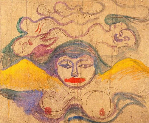 O pântano (Edvard Munch) - Reprodução com Qualidade Museu