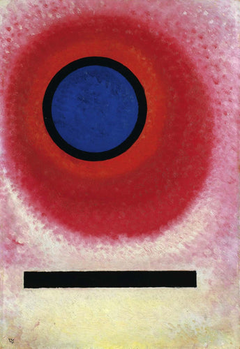 Blue Circle II (Wassily Kandinsky) - Reprodução com Qualidade Museu