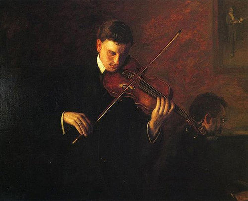 Música (Thomas Eakins) - Reprodução com Qualidade Museu