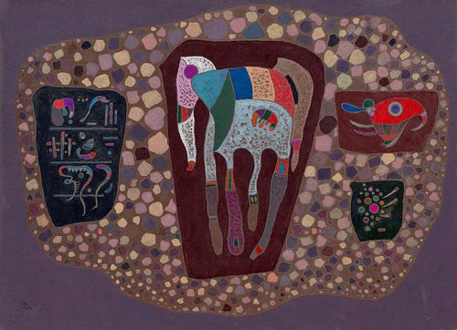 Fragmentos (Wassily Kandinsky) - Reprodução com Qualidade Museu
