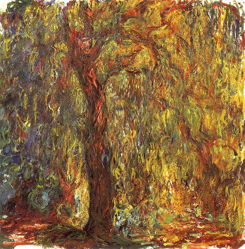 Weeping Willow (Claude Monet) - Reprodução com Qualidade Museu