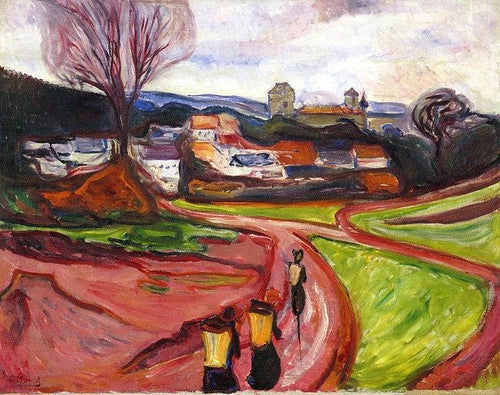 Elgersburg (Edvard Munch) - Reprodução com Qualidade Museu