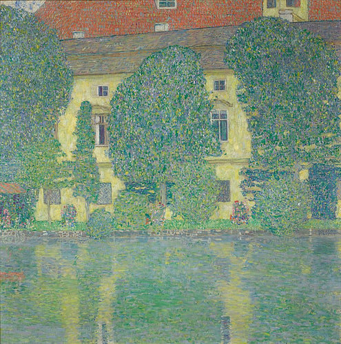 Schloss Kammer am Attersee III (Gustav Klimt) - Reprodução com Qualidade Museu