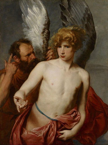 Dédalo e Ícaro (Anthony van Dyck) - Reprodução com Qualidade Museu