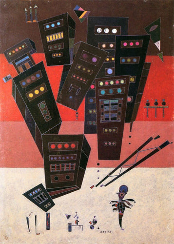 Sombras (Wassily Kandinsky) - Reprodução com Qualidade Museu