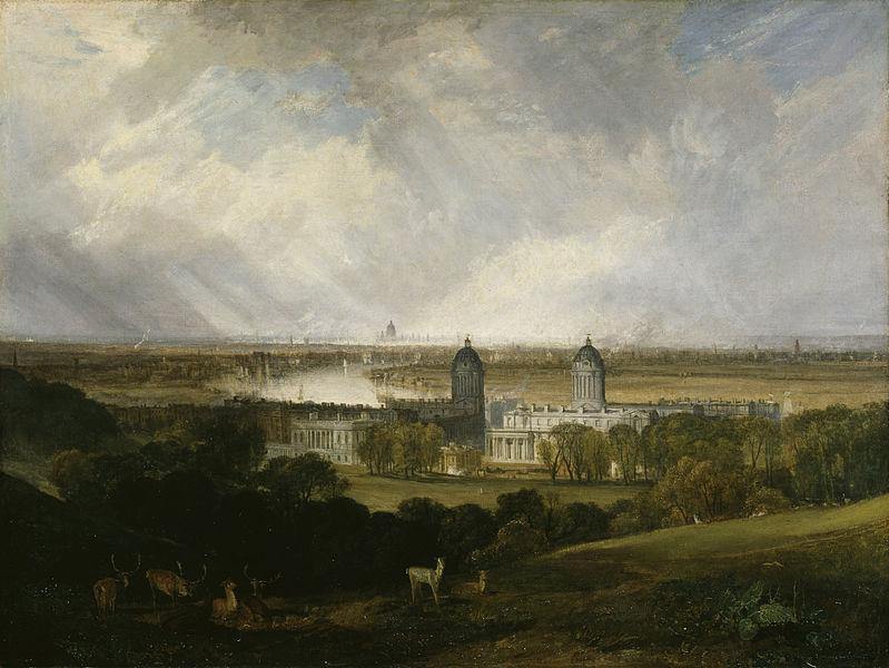 Londres de Greenwich Park (Joseph Mallord William Turner) - Reprodução com Qualidade Museu