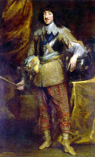 Retrato de Gastão da França, Duque de Orleans (Anthony van Dyck) - Reprodução com Qualidade Museu