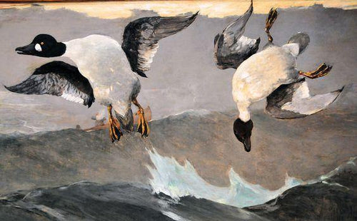 Direita e esquerda (Winslow Homer) - Reprodução com Qualidade Museu