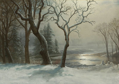 Inverno em Yosemite (Albert Bierstadt) - Reprodução com Qualidade Museu