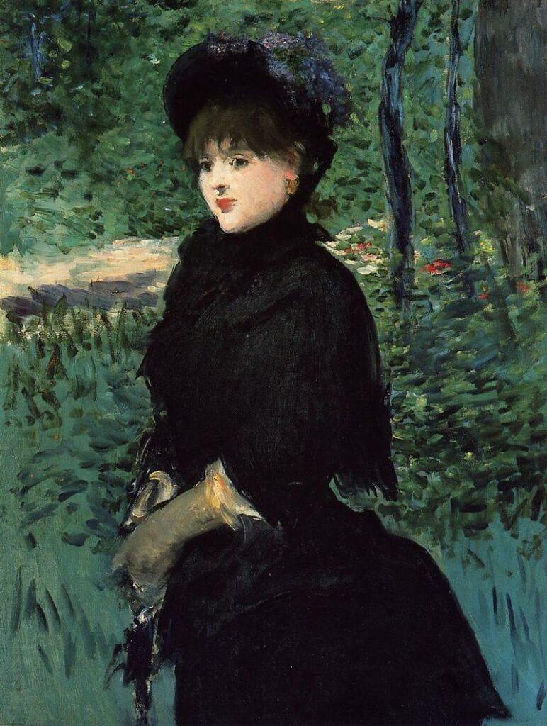 The Promenade (Edouard Manet) - Reprodução com Qualidade Museu