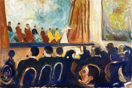 Cabaré (Edvard Munch) - Reprodução com Qualidade Museu