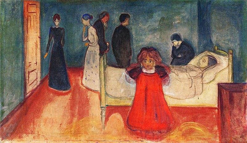 Morte e a criança (Edvard Munch) - Reprodução com Qualidade Museu