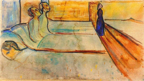Enfermaria (Edvard Munch) - Reprodução com Qualidade Museu
