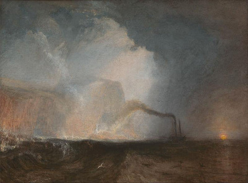 Staffa, Caverna Fingals (Joseph Mallord William Turner) - Reprodução com Qualidade Museu