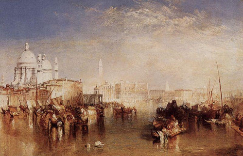 Veneza, Canal Giudecca (Joseph Mallord William Turner) - Reprodução com Qualidade Museu