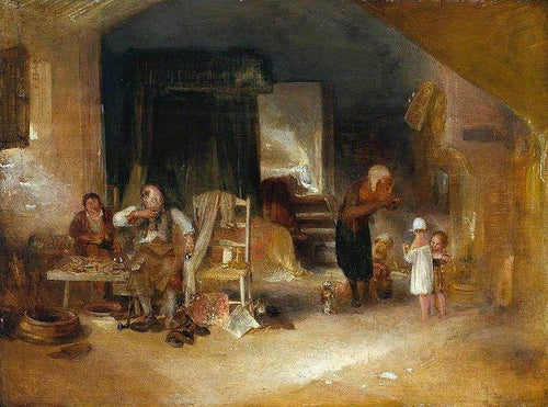 The Cobblers Home (Joseph Mallord William Turner) - Reprodução com Qualidade Museu