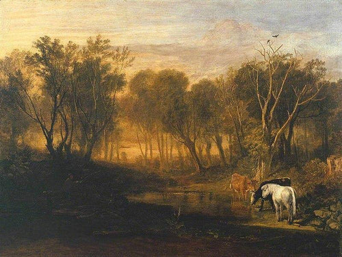 The Forest Of Bere (Joseph Mallord William Turner) - Reprodução com Qualidade Museu