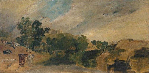 St Catherines Hill, Guildford (Joseph Mallord William Turner) - Reprodução com Qualidade Museu