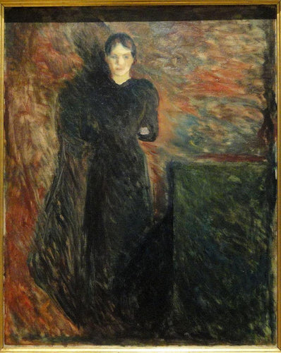 Olga Buhre (Edvard Munch) - Reprodução com Qualidade Museu