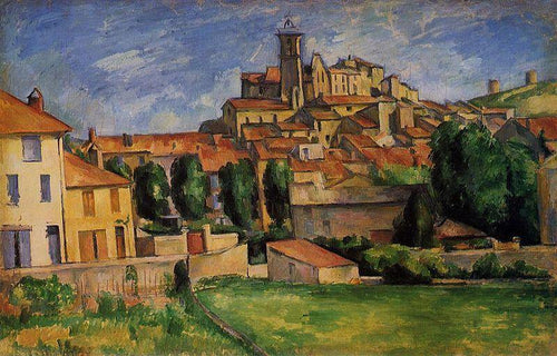 Gardanne (Paul Cézanne) - Reprodução com Qualidade Museu