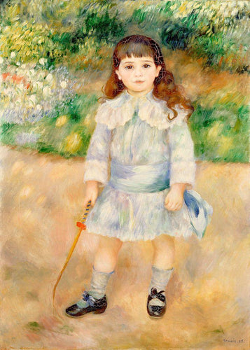 Criança com um chicote (Pierre-Auguste Renoir) - Reprodução com Qualidade Museu