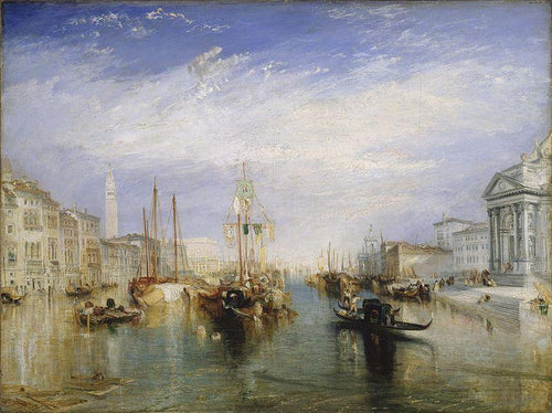 O Grande Canal - Veneza (Joseph Mallord William Turner) - Reprodução com Qualidade Museu