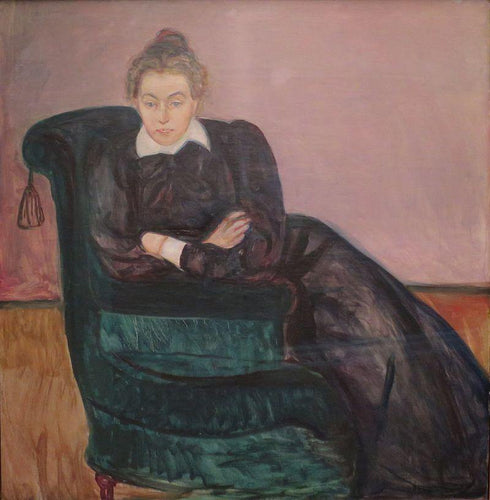 Marie Helene Holmboe (Edvard Munch) - Reprodução com Qualidade Museu