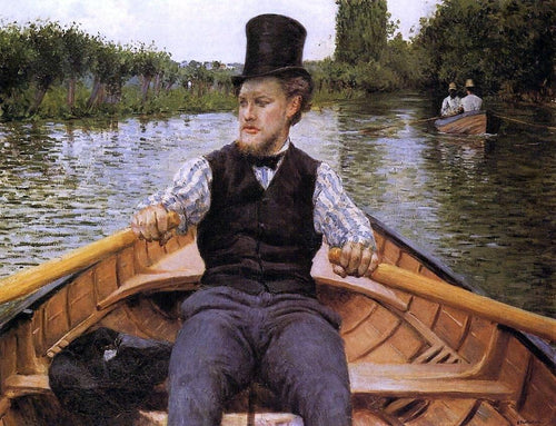 Boating Party (Gustave Caillebotte) - Reprodução com Qualidade Museu