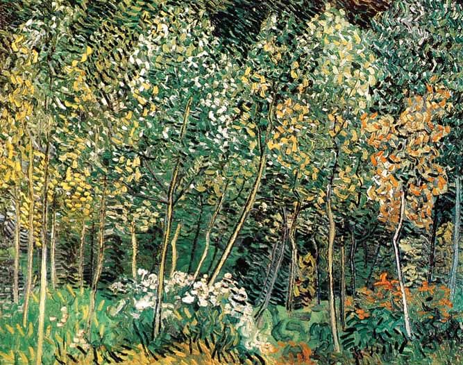 The Grove (Vincent Van Gogh) - Reprodução com Qualidade Museu